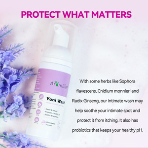 Chinagrades Natuurlijke Probiotische Yoni Foam Wash Ph Uitgebalanceerde Intieme Reiniger Dagelijks Gebruik Rose Lavendel Vrouwelijke Vagina Wassen - Product Image 2