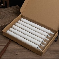 Bougies LED longues, bougies électroniques, lampe sans fumée, télécommande, décorations pour festivals, fêtes, anniversaires.
