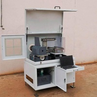 La plus petite machine de découpe de fil par électroérosion CNC DK7715 avec PLC et composants de moteur, facile à utiliser