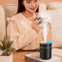 Vente en gros petit humidificateur portatif à brume colorée Mini 180Ml H2O humidificateur à ultrasons Usb humidificateur d'air de voiture