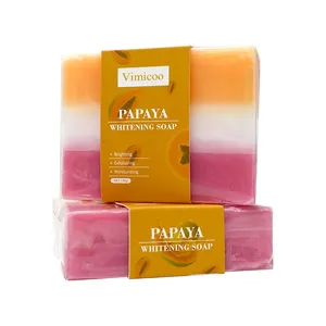 130g Kojic Acid Soap Body Bath Kojie San Face Skin Lightening Papaya Whitening Soap With Glutathione
