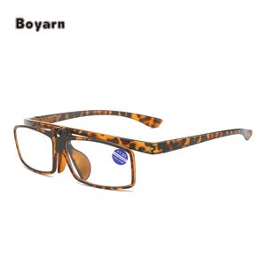 Boyarn, venta al por mayor, la mejor calidad, abatible hacia arriba, <span class=keywords><strong>presbicia</strong></span>, <span class=keywords><strong>gafas</strong></span> de lectura con luz azul para mujeres y hombres - Product Image 5