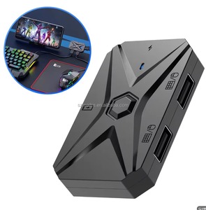 อะแดปเตอร์คีย์บอร์ดและเมาส์ Gamwing M1 Pro+ พร้อมไฟ LED สำหรับเล่นเกมมือถือ พร้อมปุ่มกดแบบปืน สำหรับ PUBG 5 in 1 - Product Image 2