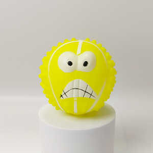 Üretici Toptan Satış Eko Dostu Tavuk Gözü Topu Köpek Çiğneme Oyuncağı Ses Çıkaran Top Sevimli Karikatür Çivili İnteraktif Diş Temizleyici - Product Image 6