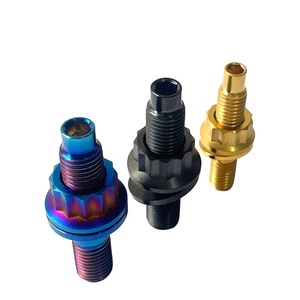 Tornillos de Aleación de Titanio Forjado M8 M10 de Primera Calidad en Oferta - Aptos para Automóviles, Tornillos TC4 para Montaje de Bridas de Escape - Product Image 3