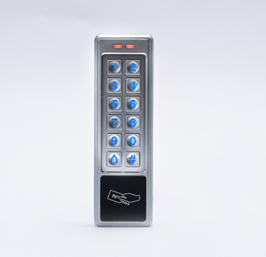 12V Smart Security Standalone toegangscontrolelezer Deurslot Waterdicht metalen toetsenbord - Product Image 3