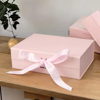 Boîte cadeau en carton rigide avec logo personnalisé, emballage de luxe pour bijoux, cosmétiques, cadeaux de détail