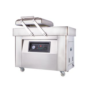 Machine d'emballage sous vide à double chambre verticale automatique industrielle commerciale pour aliments - Product Image 1