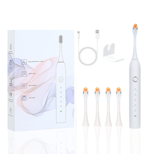 Thời Trang Mới Xách Tay Có Thể Sạc Lại Tốt Nhất Rung Bàn Chải Đánh Răng Thông Minh Cảm Biến Áp Suất Âm Dao Động Quét Bàn Chải Đánh Răng Điện - Product Image 3