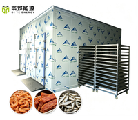 Machine de séchage automatique à pompe à chaleur Diye Energy pour viande séchée, saucisses de bœuf et fruits de mer, à économie d'énergie