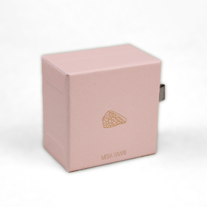 Cajas Rígidas Cuadradas Ecológicas de Materiales Reciclados, Caja de Cartón para Perfume de Lujo Vacía, Inserto de Papel Kraft, Acabado Mate - Product Image 1