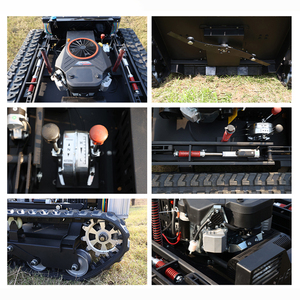 Livraison gratuite, tondeuse à gazon robotisée télécommandée tout-terrain homologuée CE EPA, robot tondeuse à gazon avec lame à neige SDL 764 - Product Image 2
