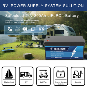 Batteria LifePO4 12/24V 100AH, Batteria al Litio Sostitutiva della Batteria al Piombo-Acido, Fosfato di Ferro al Litio con BMS Intelligente per Nuovi Sistemi di Accumulo Energetico - Product Image 6
