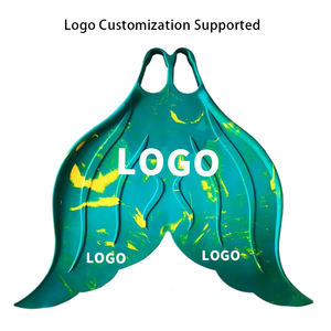 ホットセール！新登場！プロ仕様の丈夫なシリコン製マーメイドモノフィン、子供と大人のためのトレーニングダイビングフィン、在庫あり - Product Image 3