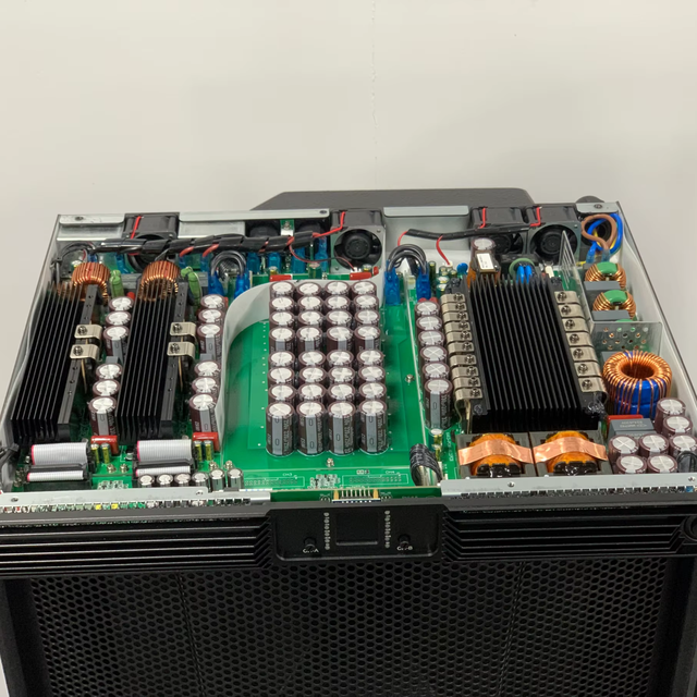 Professional Power Amplifier Class d Amplifier 2-Channel 2x1200W High Power Output Advanced Class D Technology Stereo Amplifier