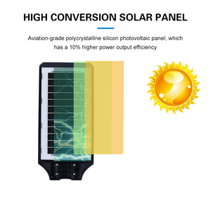 Largo tiempo de trabajo y bajo precio de fábrica Farola solar Exterior IP65 Impermeable 120W 150W Todo en uno Farola LED solar - Product Image 4