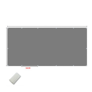 Tenda Rettangolare DaringFish 0.9x7m con Protezione UV, <span class=keywords><strong>Occhielli</strong></span> e Protezione dalle Intemperie, Tessuto Parasole e Rete Ombreggiante - Product Image 1