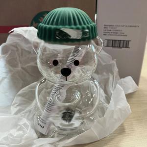 แก้วรูปหมีทำจากแก้วบอโรซิลิเกตทรงสูงสินค้าขายดี - Product Image 6