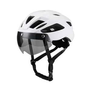 ANTMAX 3 in 1 안전 통기성 산 성인 사이클링 헬멧 탈착식 마그네틱 고글이 있는 도로 자전거 헬멧