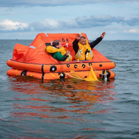 Radeau de sauvetage en néoprène gonflable, île flottante, lac, rivière, radeau de sauvetage marin, 6 8 10 20 25 personnes