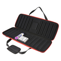 Professionelles Individuelles EVA-Verbundmaterial 300/500 Stück Casino-Chip Poker-Spielkarten Koffer Leere Box Spielset Tragekoffer