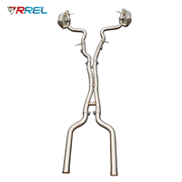 Sistema de Escape Catback con Válvulas de Longitud Igual para Mercedes-Benz W213 E63 E63S AMG Facelift 4.0T 2016+ Sistema de Escape Valvetronic