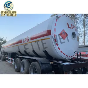 Second Hand New China Supplier LPG LNG CNG Used Tanker Trailer LPG Transportation Truck Trailer For Sale
