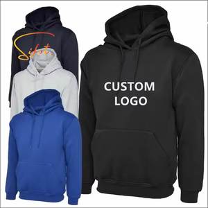 Sifot Wholesale Unisex Puff Logo Embroidered Custom Cotton Gym Crop Drop Sleeve Hoodie with Picture Autumn Small MOQ - Product Image 1