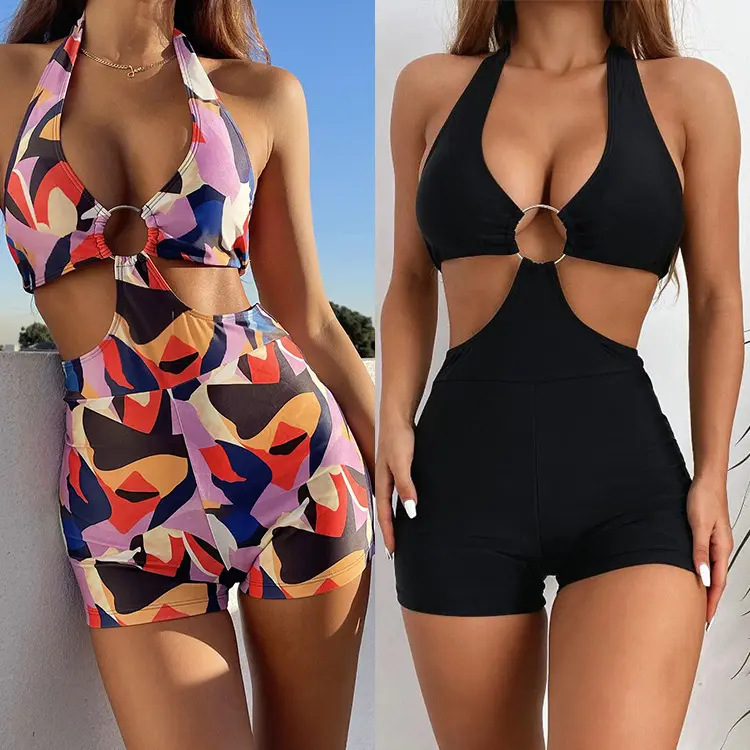 Hot Style Ladies Beach Wear Cove Up Bikini 2021 Sexy One Piece Swimsuit Women