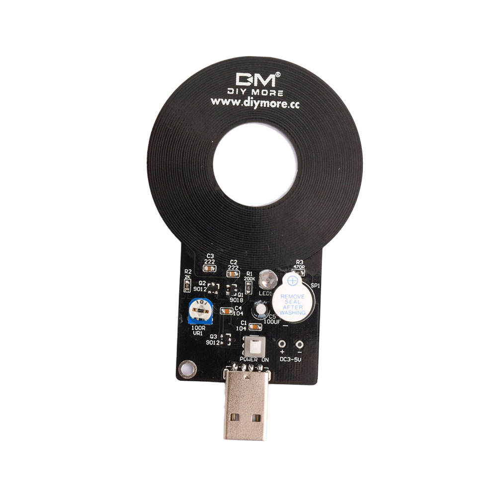 K Fai Da Te K Metal Detector K Elettronico DC 3V-5V 60mm Modulo Scheda Sensore Senza Contatto Parte Elettronica Metal Detector Fai Da Te - Foto 4