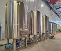 Système de Fermentation de Kombucha en Récipient sous Pression de 1500L avec Contrôle Automatique de la Température et de la Pression pour Brasserie de Kombucha Clé en Main