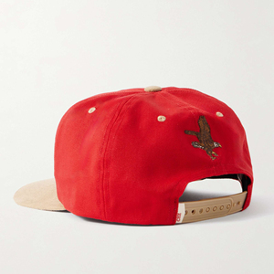 Casquettes de baseball vintage personnalisées à 5 panneaux, chapeau bicolore, visière en daim contrastant, casquette snapback non structurée, streetwear rétro, chapeau Americana - Product Image 3