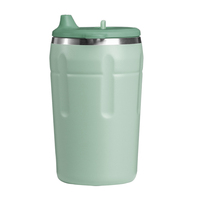 Tasses à café en acier inoxydable, personnalisables avec logos et couleurs, adaptées à diverses occasions