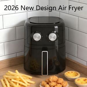 Nouvelle Friteuse à Air Électrique 4,5L 1350W avec Fenêtre Visible, Revêtement Antiadhésif, Température Réglable 80-200°C, Minuteur, Poignée Froide au Toucher, pour Usage Domestique et Hôtelier - Product Image 6