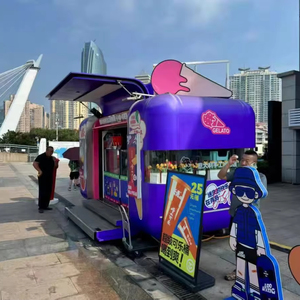 Hot Dog China Food Truck Franquicia Remolque Shawama Mobile Food Truck Street Fast Food Carriage Type Food Truck Instalación completa - Product Image 5