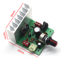 Module amplificateur Audio numérique CA-7377 2.0 canaux DC12V 2*35W TDA7377 carte à puce AMP pour haut-parleurs