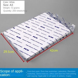 Bán buôn A3 <span class=keywords><strong>A4</strong></span> A5 chống tĩnh điện Fluff-Free ESD bản sao ngành công nghiệp giấy bụi miễn phí phòng sạch in ấn giấy - Product Image 3
