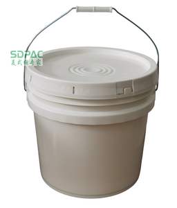 3.5 Gallon Round Plastic Bucket with Lids, Durable All <strong>Purpose</strong> Pail White Food Grade <strong>Containers</strong> | SDPAC,China - Product Image 3