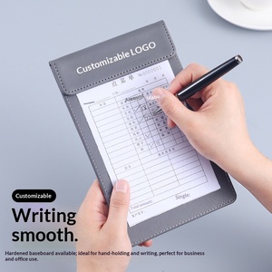 Porta Menús Magnético de Cuero PU, Carpeta para Menús con Insertos Intercambiables, Exhibidor de Menús para Mesa de Restaurante, Cafetería o <span class=keywords><strong>Bistro</strong></span> - Product Image 2
