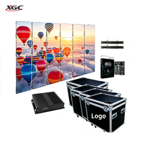 Mur d'affichage LED fixe intérieur, solution d'écran vidéo grand format uniforme pour centre commercial, hall d'accueil et salle d'exposition d'entreprise