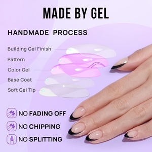 Fournisseur de faux ongles Btartbox, ongles artificiels, faux ongles, ongles personnalisés en gros, gels doux de luxe, ongles à presser - Product Image 4