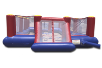 Terrain de Foosball Humain Gonflable Personnalisé en PVC – Jeu de Football de Table Gonflable pour Événements de Team Building