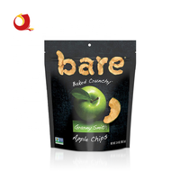 Sacs d'emballage en plastique biodégradables personnalisés pour fruits secs et pommes, pochette pour snacks et aliments avec logos