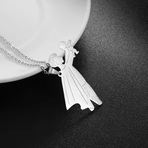 Moda In Acciaio Inox Superman Eroe I Membri della <span class=keywords><strong>Famiglia</strong></span> Collana Papà Mamma Del Bambino Oro Collana di Fascino Del Pendente di Fascino Per Monili Che Fanno - Product Image 2