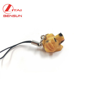 Promocional lindo perro adornos teléfono encantos resina llavero animal llavero para decoración regalos - Product Image 4