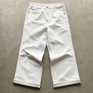 Custom Streetwear Denim <strong>Jeans</strong> for <strong>Men</strong> <strong>High</strong> Quality Cotton Casual Loose Fit Fashion Pants Manufacturer Supply - Product Image 2