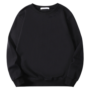 Chất Lượng Cao Của Phụ Nữ Áo Len Dài Tay Trống Áo Thun Cộng Với Kích Thước Đồng Bằng Áo Quá Khổ Crewneck Áo Cho Phụ Nữ - Product Image 2