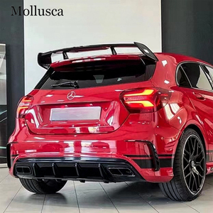 ลิ้นกันชนหลังคาร์บอนไฟเบอร์ทรง AMG สำหรับรถยนต์ A-Class W176 ปี 2013-2017 - Product Image 6