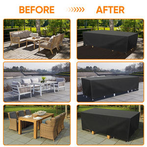Vente en gros de matériel Oxford imperméable pour l'extérieur, housse de meuble pour chaise de canapé de <span class=keywords><strong>jardin</strong></span>, <span class=keywords><strong>protection</strong></span> solaire anti-poussière - Product Image 4