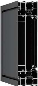 Ventana de aluminio abatible lateral con clasificación para huracanes de Saint Kitts, con cierre de seguridad para niños, para casas y villas - Product Image 3